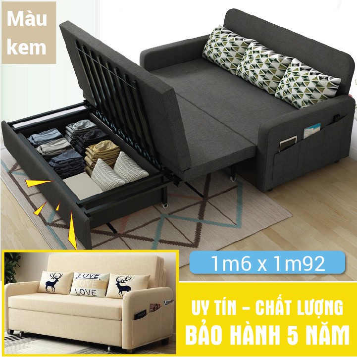 Ghế Sofa Giường ngủ đa năng gấp gọn thành ghế phong cách hiện đại - đa năng nâng cao tiện ích cuộc sống