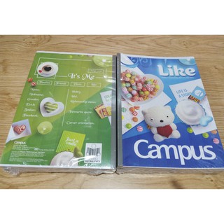 Vở Campus kẻ ngang Gift 80/120/200tr
