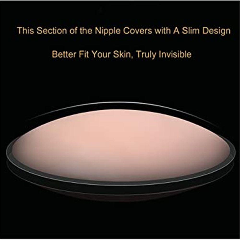 YVE 1 Cặp Miếng Silicone Che Đầu Ngực