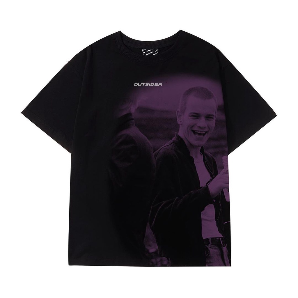 Áo Thun Tay Lỡ LUCKY MAN Kiểu Dáng Oversized Cho Cả Nam và Nữ