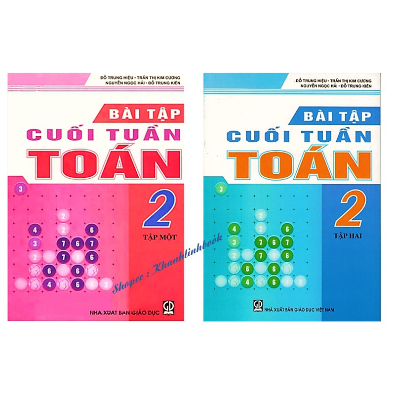 Sách - Combo Bài Tập Cuối Tuần Toán Lớp 2 | BigBuy360 - bigbuy360.vn