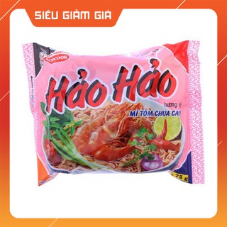 Mì hảo hảo tôm chua cay/ sườn heo tỏi phi 75g