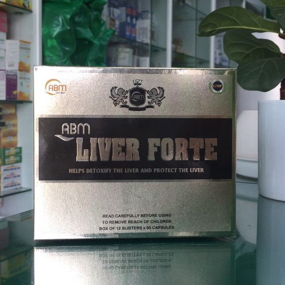Liver Forte ABM – Hỗ trợ giải độc và tăng cường chức năng gan (Hộp 30 viên)