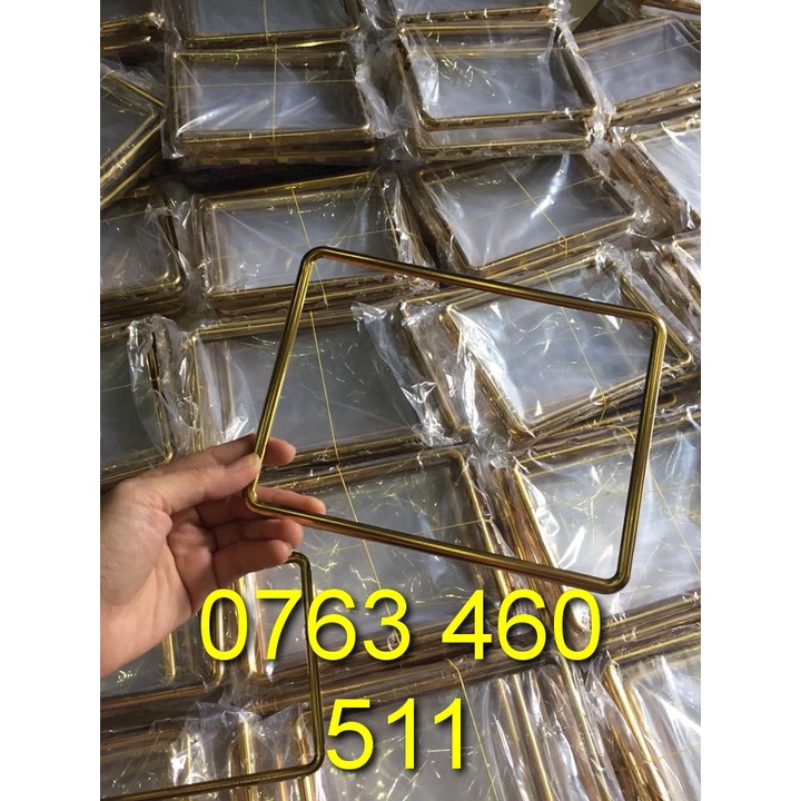 Bọc biển số titan  xe máy