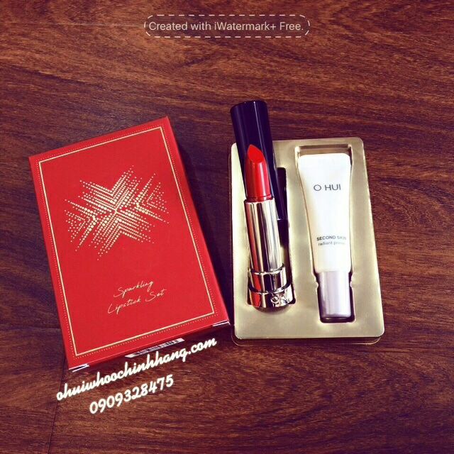 Sét son ohui tặng kem lót