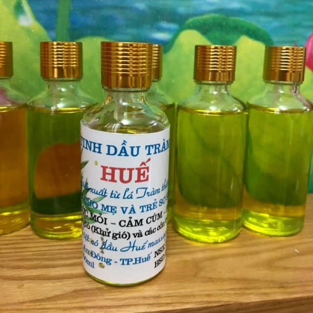 Bán sỉ 10 lọ tinh dầu tràm Huế tròn 100ML