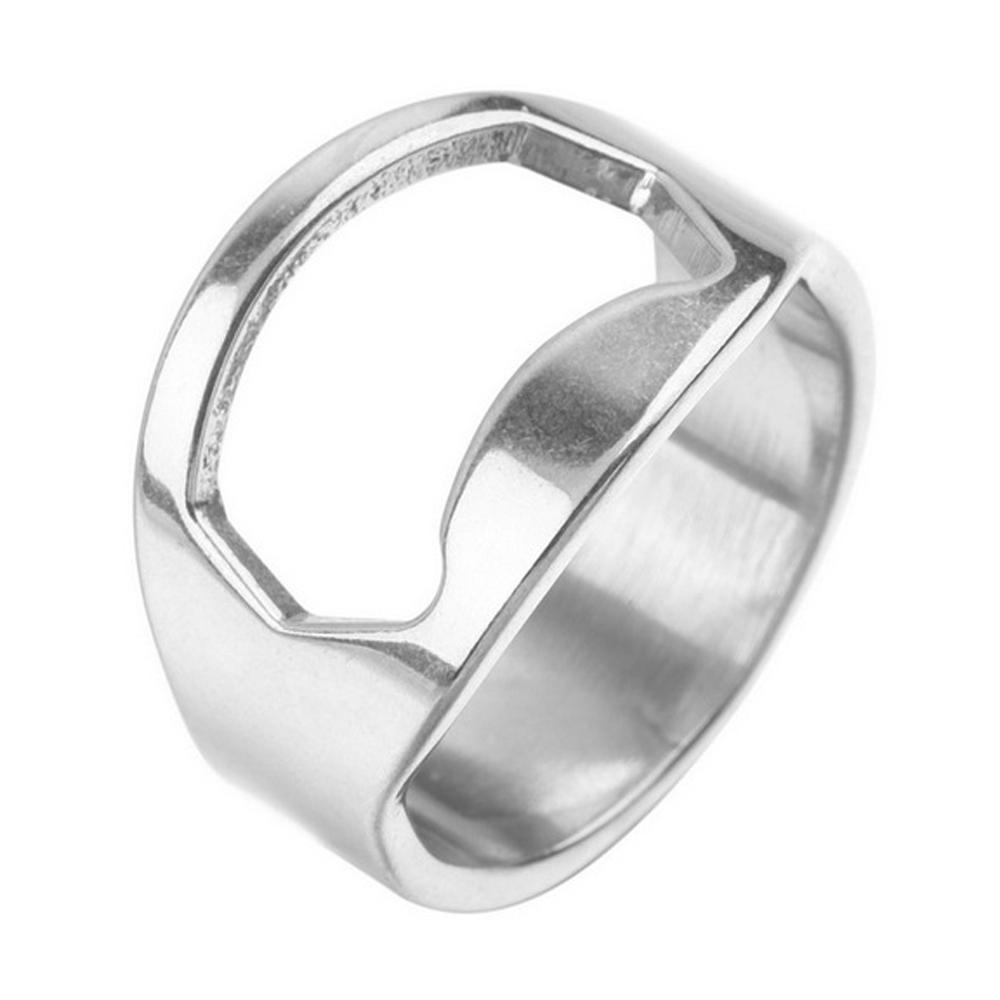 1 / 3 Nhẫn Mở Nắp Chai Bia Đeo Ngón Tay Tiện Dụng