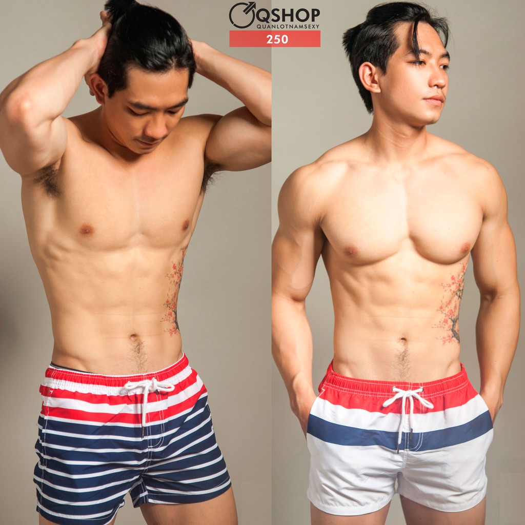 QUẦN SHORT NAM ĐI BIỂN FORM NGẮN QSHOP QS454 - QS453 - QS320 - QS321