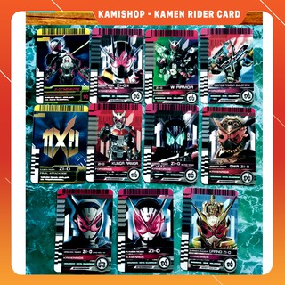 Set 11 thẻ Kamen Rider Thẻ Zi-O - KamiShop - Kamen Rider Card