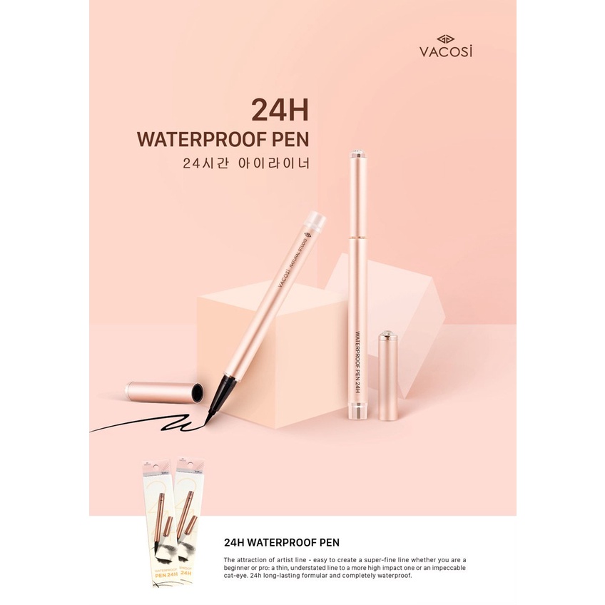 Bút Kẻ Mắt Nước Vacosi 24h