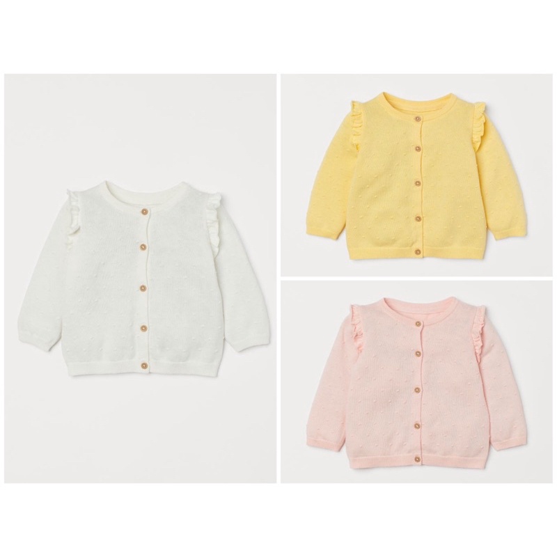 Áo cardigan bèo nhiều màu hàng chuẩn HM Đức