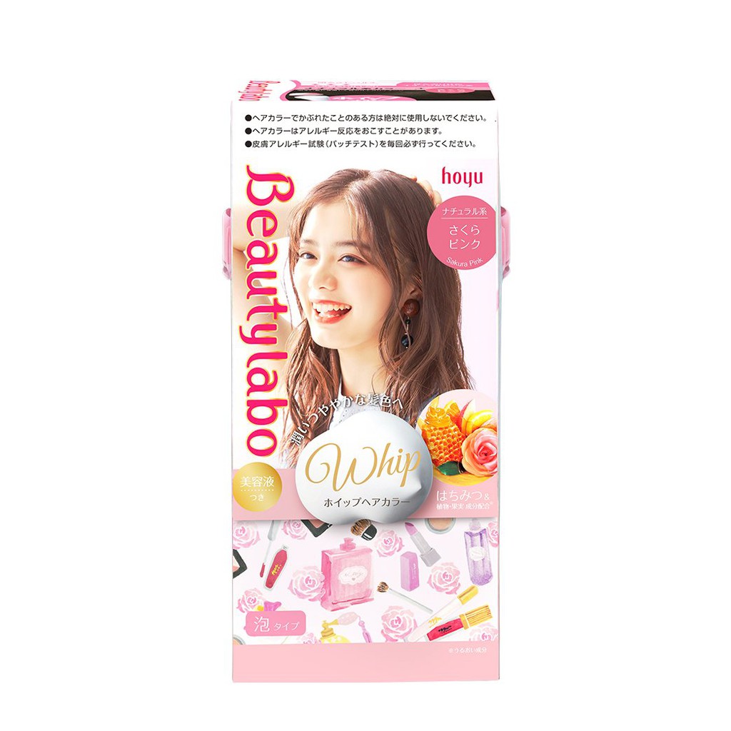 Thuốc nhuộm tóc tạo bọt Beautylabo 125ml – Whip Hair Color Nhật Bản - hàng nhập chính hãng