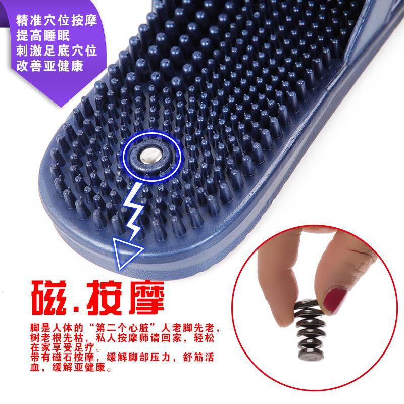 Dép đế cao Dép Mát Xa Chân Chống Trượt Tiện Dụng Cho Gia Đình