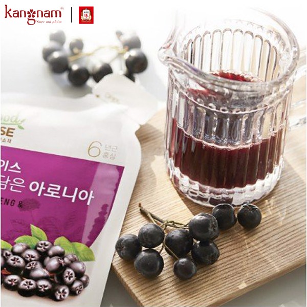 [Mã FMCGM100 - 10% đơn 500K] Nước Hồng Sâm KGC Goodbase Aronia 30 gói