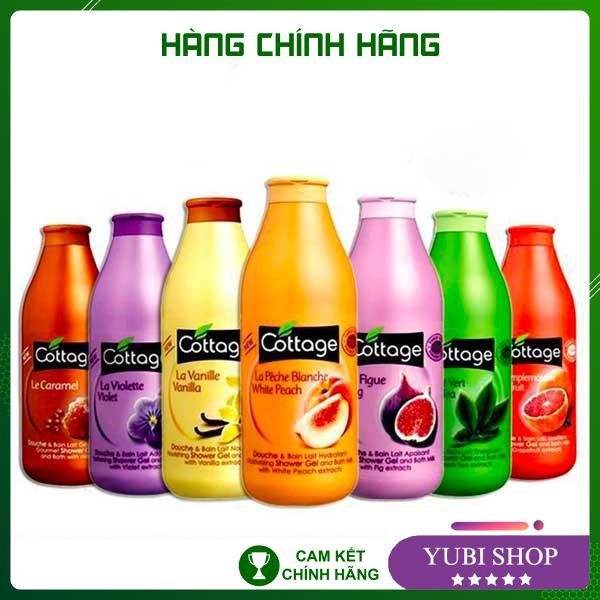 Sữa Tắm Cottage Chính Hãng - Pháp - Sữa Tắm Cottage 750ml  - Hot