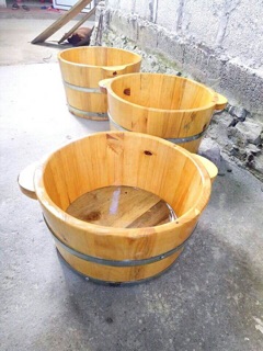 Chậu ngâm chân gỗ