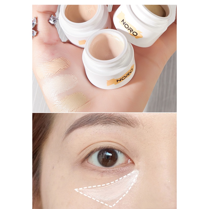 [Hàng mới về] Kem Nền Dạng Lỏng NORO Che Khuyết Điểm Chống Thấm Nước | BigBuy360 - bigbuy360.vn