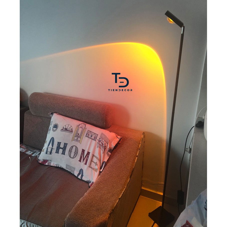 Đèn sàn Led đứng chiếu ánh cầu vồng hoàng hôn quay tiktok cực chất 12w