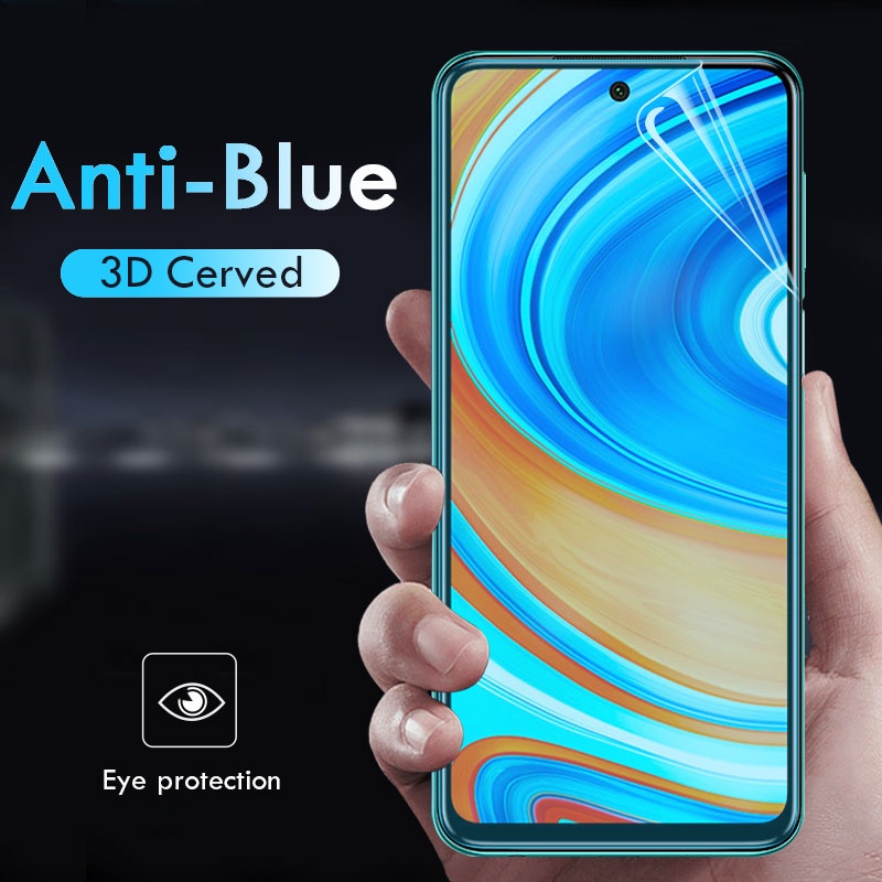 Miếng Dán Màn Hình Chống Tia Uv Cho Xiaomi Mi 10t Poco F2 F3 Pro X3 M3 Redmi Note 7 8 9 9s 10 Pro Max 4g 5g 8a 9a 9c