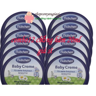 COMBO 12 Kem chống hăm Bubchen 20ml - Đức - date 11/2019