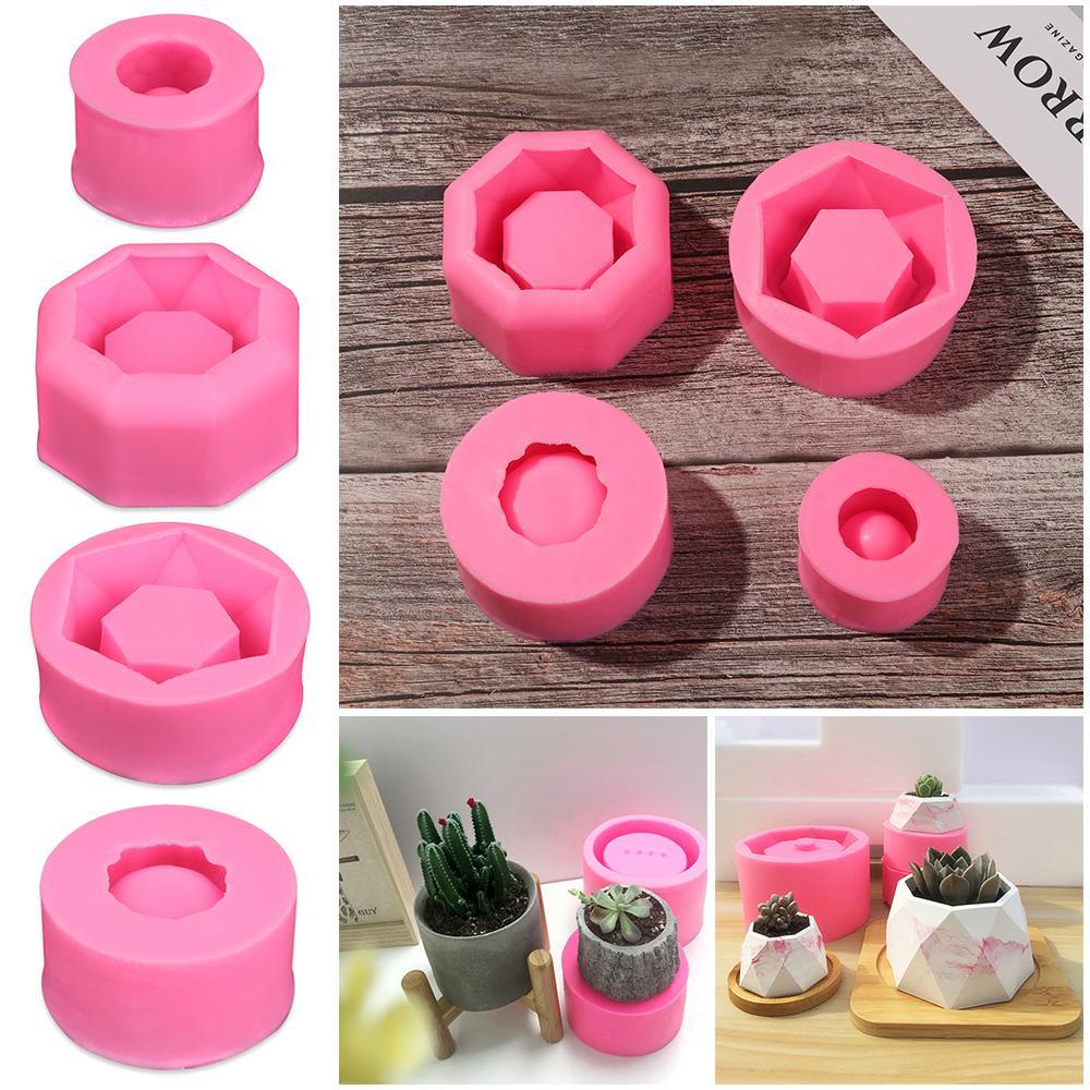 MAG Khuôn Làm Chậu Hoa Resin / Trang Sức Bằng Resin Độc Đáo DIY