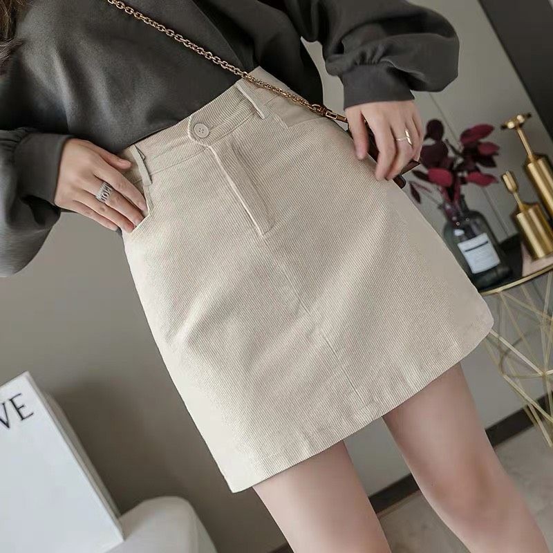 Chân Váy Nhung Tăm lưng cao siêu hot | BigBuy360 - bigbuy360.vn