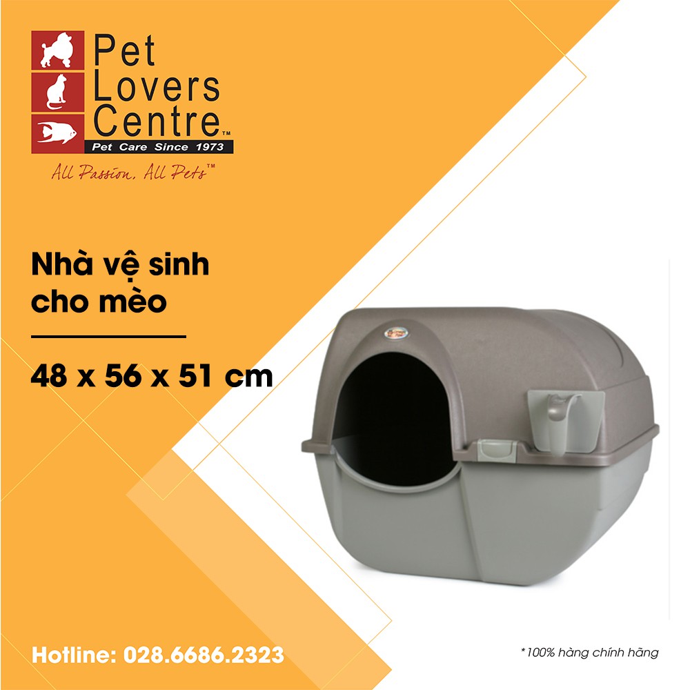 Nhà vệ sinh cho mèo ROLLnCLEAN SELF-CLEANING LITTER BOX(48x56x51cm)