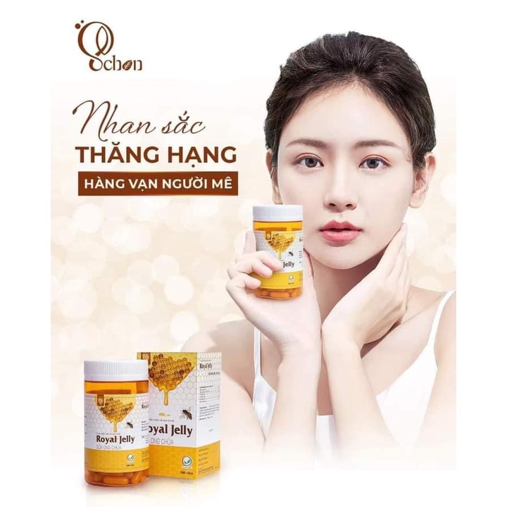 Viên Uống Sữa Ong Chúa Royal Jelly Schon (Sữa ong chúa 100 viên) [Uy Tín+Chính Hãng+Date mới]