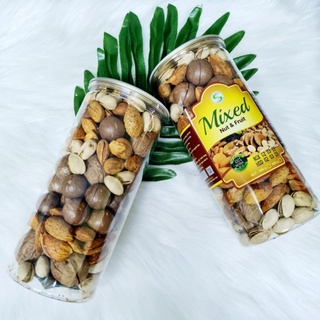 Mix hạt óc chó macca hạnh nhân dẻ cười 500gr