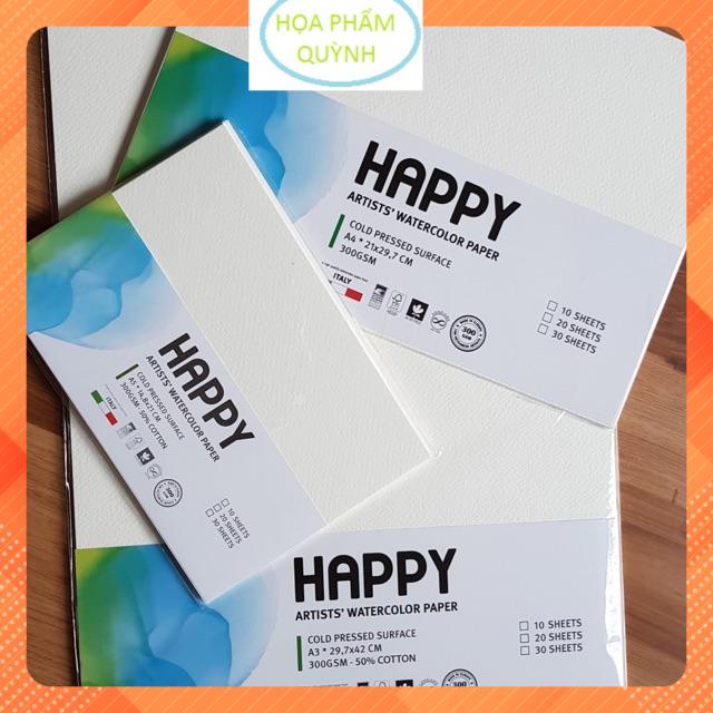 Giấy Happy A4/ A5/ A6 - định lượng 300gsm
