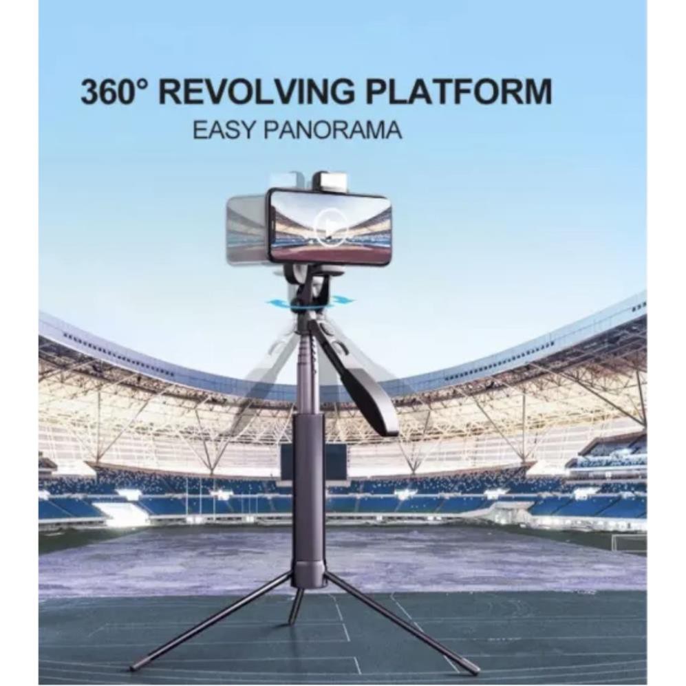 Gậy selfie chụp ảnh quay phim hỗ trợ livestream chống rung cơ học xoay 360 độ Ringke™️ | BigBuy360 - bigbuy360.vn