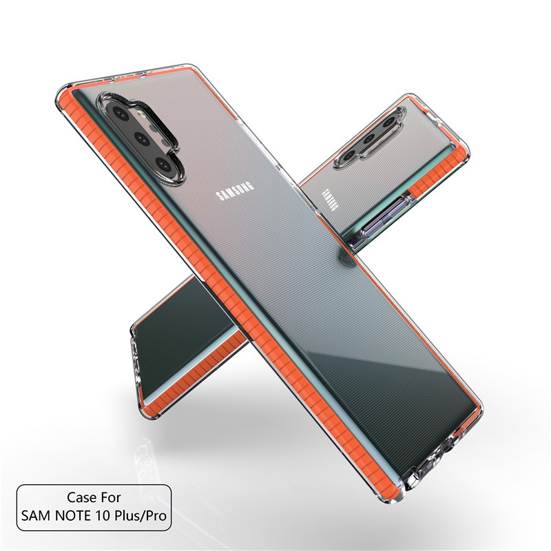 Ốp Điện Thoại TPU Mềm Trong Suốt Chống Sốc Cho Samsung Galaxy S20 S21fe S22 Plus Ultra Note 10 Plus 20 Ultra