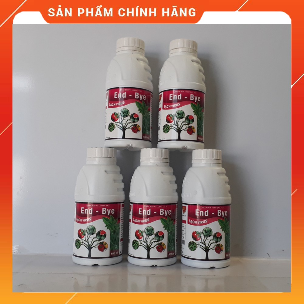 END-BYE- DIỆT VIRUS Phòng Trừ Bệnh Khảm Lá, Xoăn Ngọn - NL Hàn Quốc