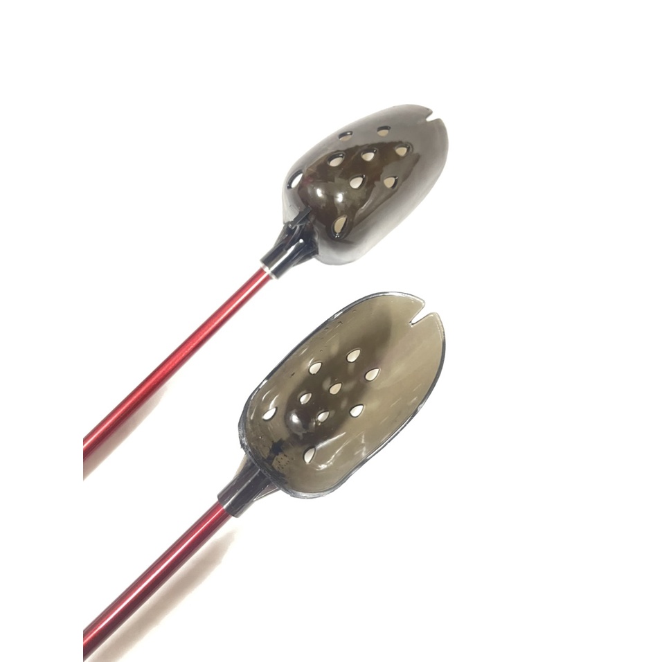 Muôi xả Carbon, gậy vẩy mồi câu cá cao cấp, vẩy ốc, xả hạt câu đơn, câu đài-dài 1m và 1,2m