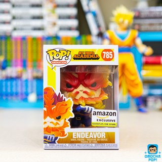 Mô Hình Chính Hãng Funko POP Animation: My Hero Academia - Endeavor GLITD Amazon Exclusive