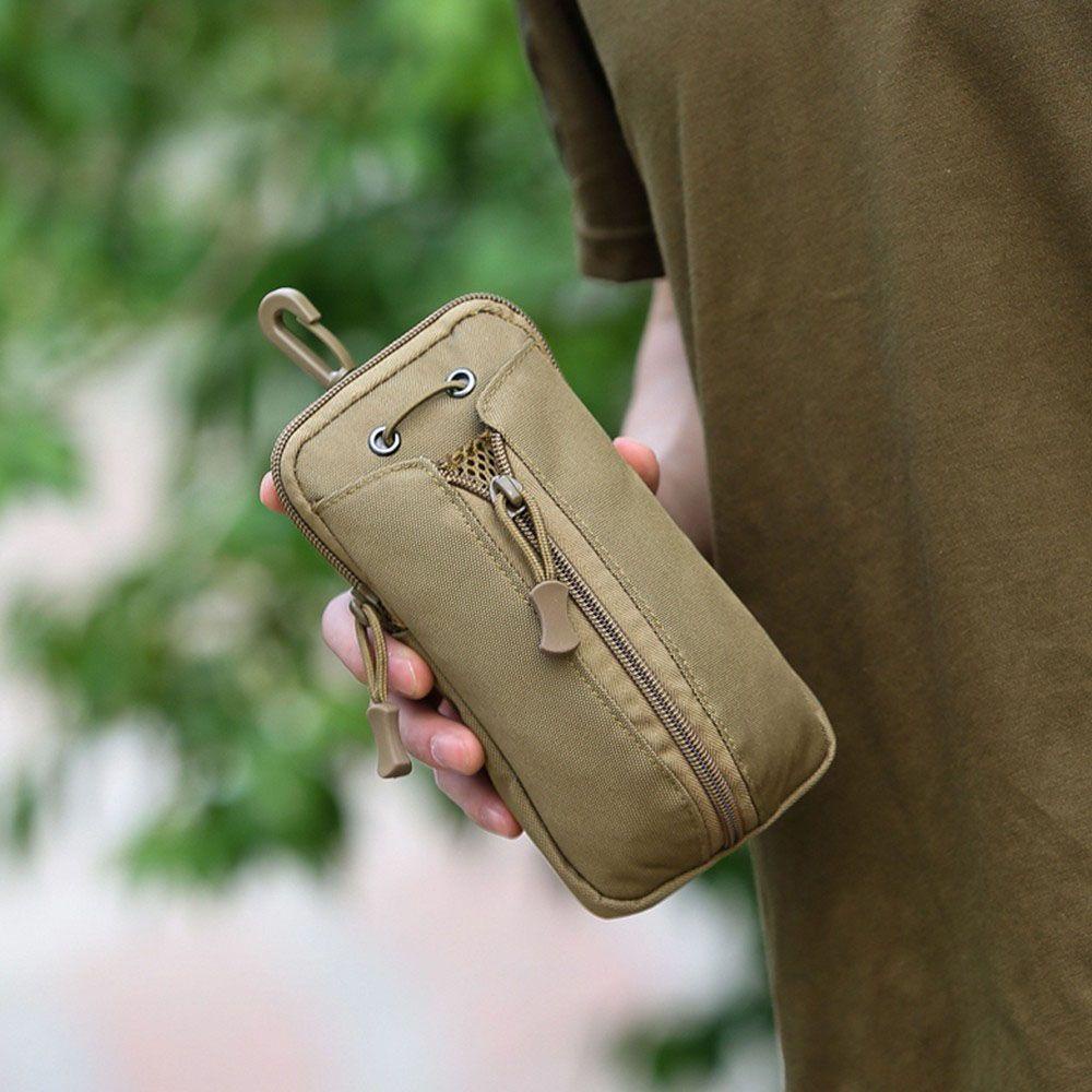 Túi Đeo Hông Bằng Nylon Chống Thấm Nước Đa Năng Tiện Dụng