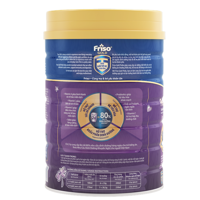 Sữa bột Friso Gold Pedia 900g