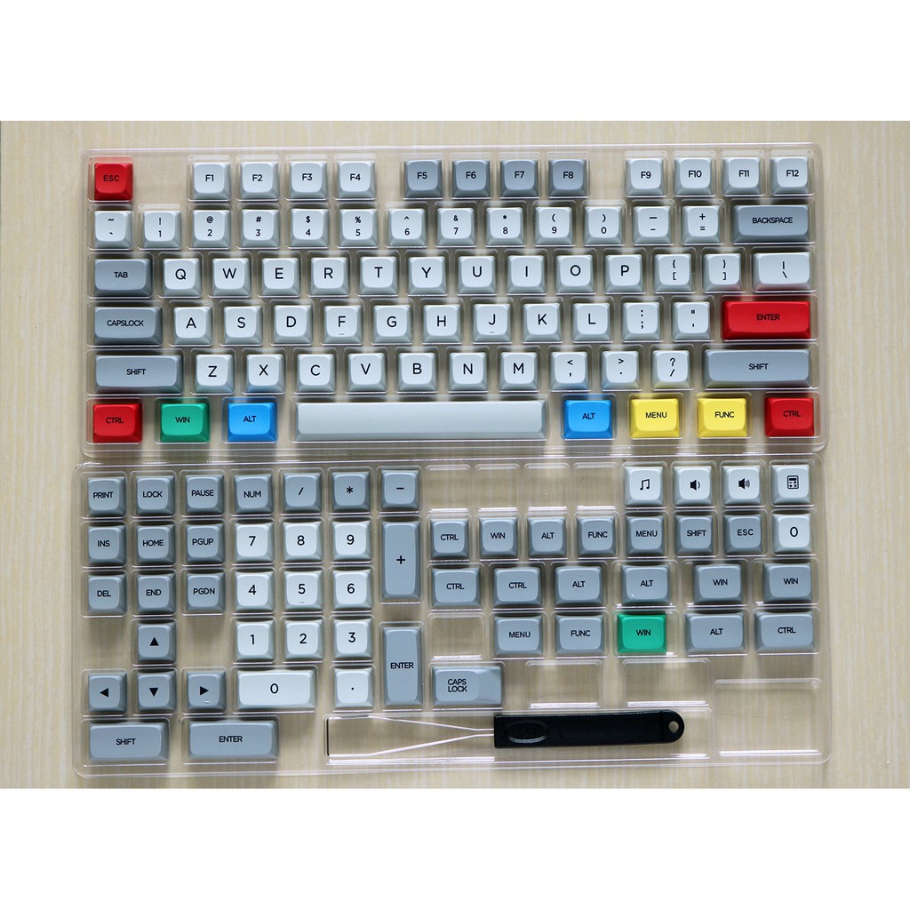 Bộ Keycap PBT nút bàn phím cơ profile XDA nhiều màu | WebRaoVat - webraovat.net.vn