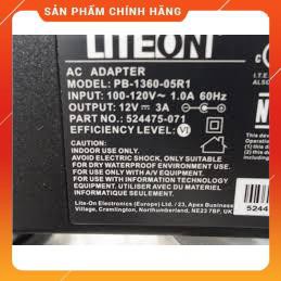 Sạc Liteon 12V 3A chính hãng dailyphukien