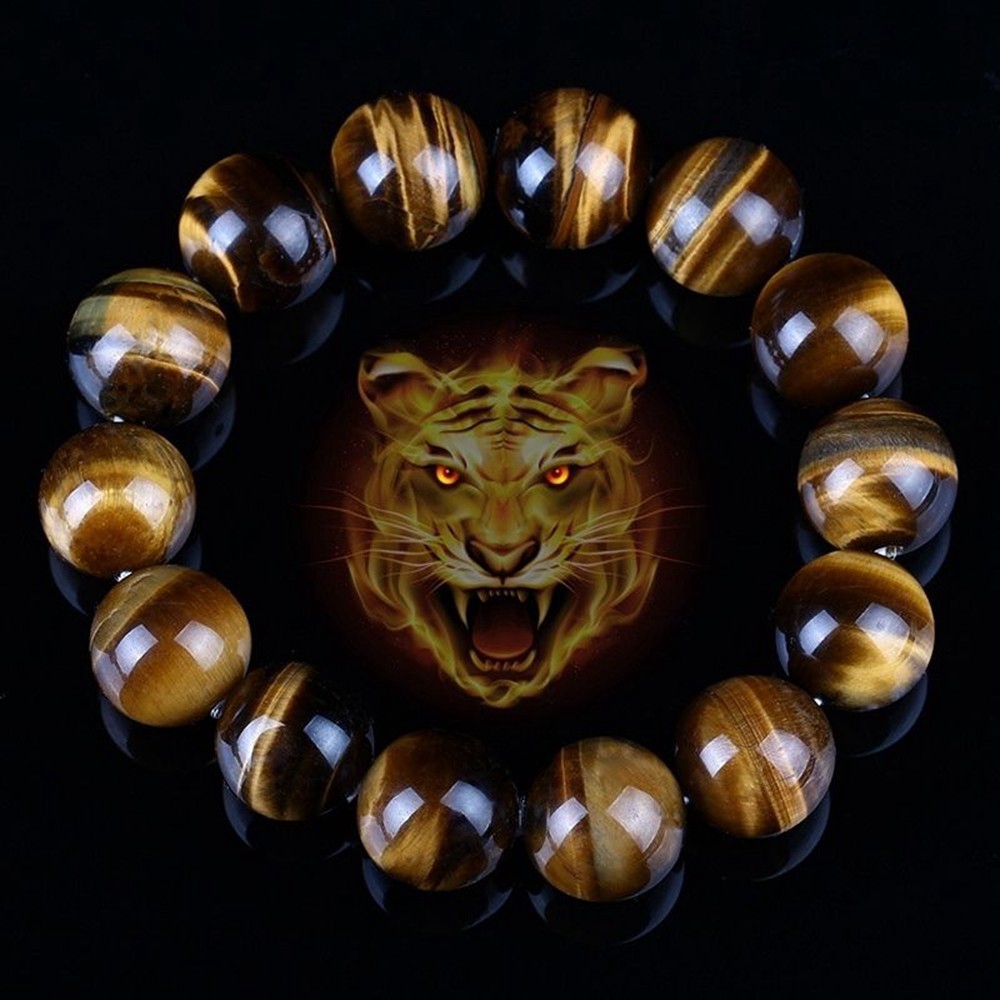 Vòng Tay Chuỗi Hạt Đá Mắt Hổ May Mắn | BigBuy360 - bigbuy360.vn