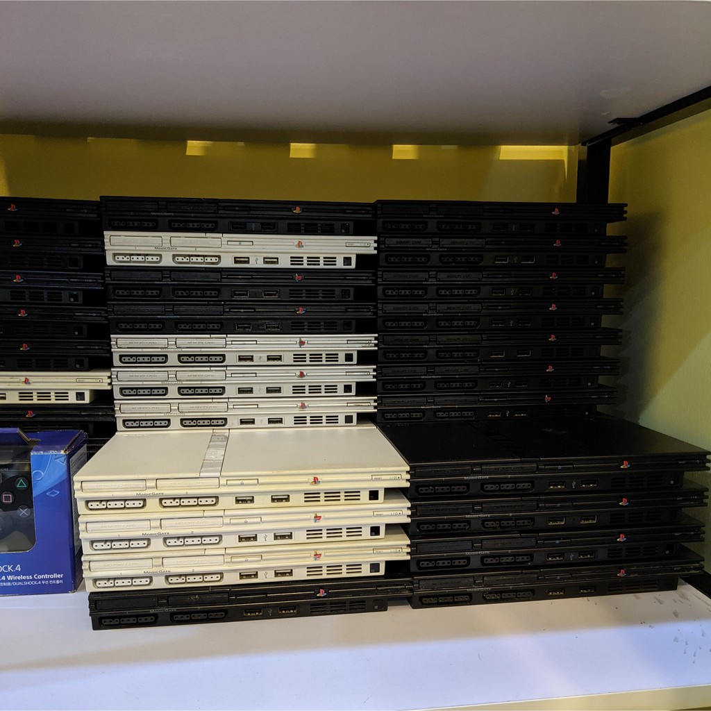 Máy chơi Game Playstation PS2 chạy ổ cứng 500GB (Hỗ trợ cài game theo yêu cầu) | BigBuy360 - bigbuy360.vn