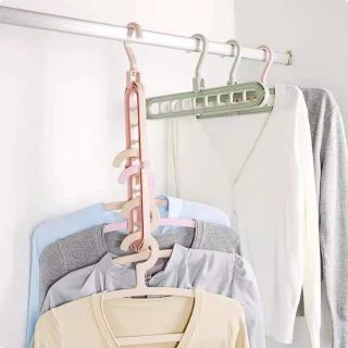 Móc quần áo gấp gọn thông minh, tiết kiệm diện tích