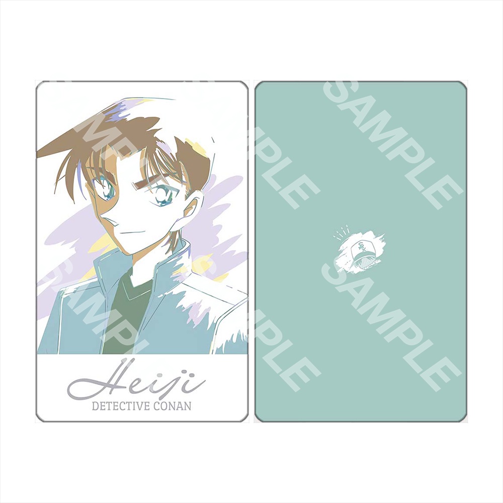 Ảnh card bo góc in hình DETECTIVE CONAN - ANI-ART ver Thám Tử Lừng Danh thẻ bo viền 5*8cm 1 tấm