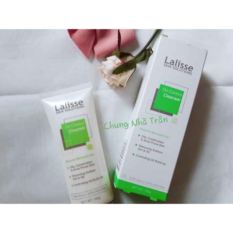 Sữa rửa mặt cho da dầu, da mụn Lalisse Oil Control Cleanser 100g