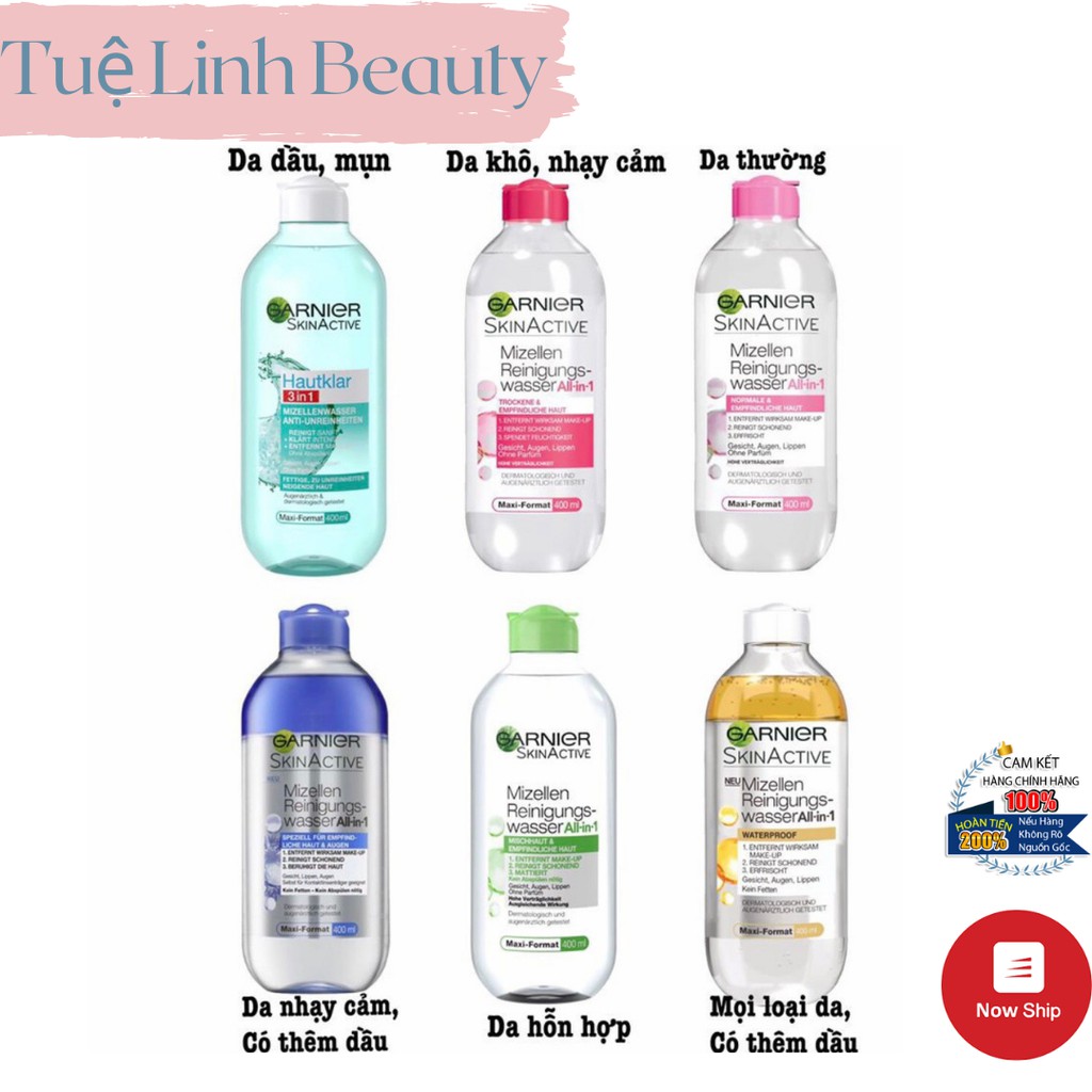 Tẩy Trang Garnier Micellar