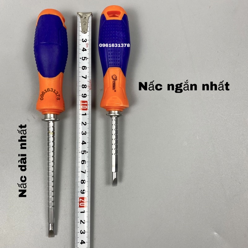 Tua vít nấc phi 6, tô vít 2 đầu lùn