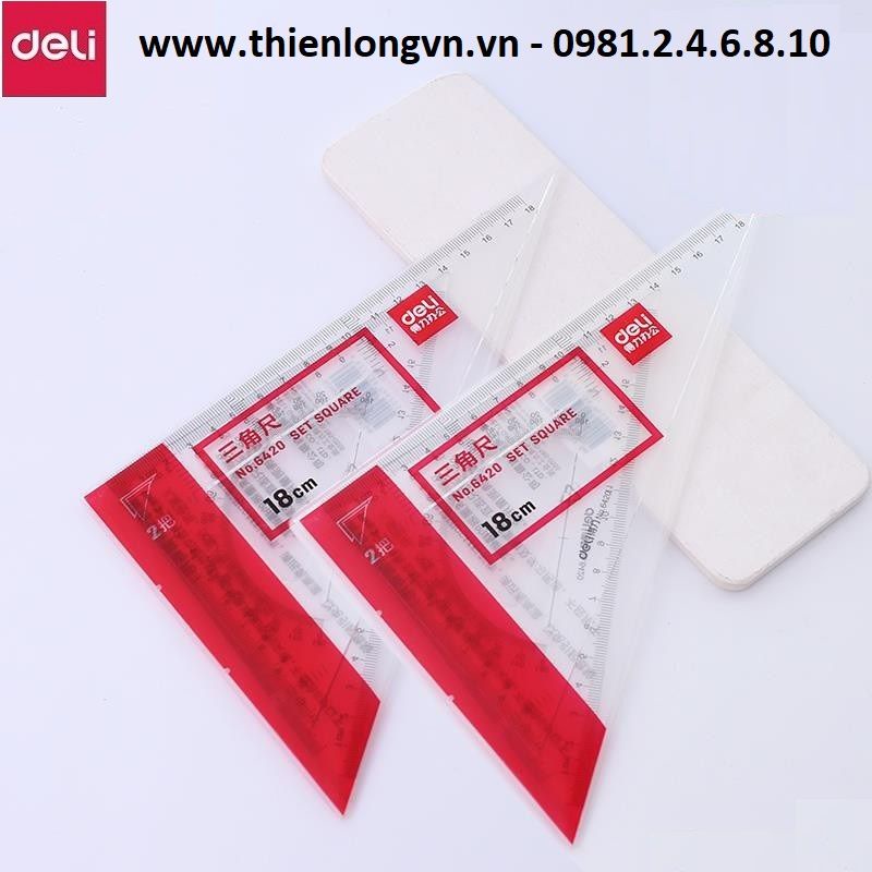 Bộ thước Eke Deli 6415 / 6420 / 6430 / 6435 / 6440