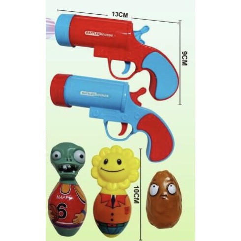 Đồ chơi bắn zoombie nhiều màu sắc ngộ nghĩnh cho bé quà tặng cho bé trẻ em