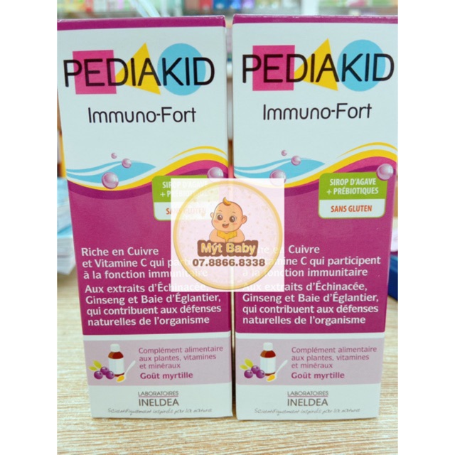 PEDIAKID® Immuno-Fort Tăng cường sức đề kháng