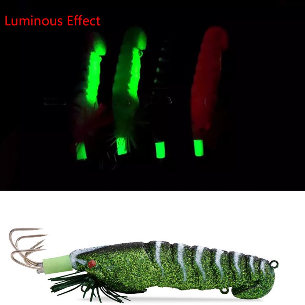 MUVAKO Mồi Câu Cá Nhân Tạo Hình Mực Mềm 90MM/21g Có Lưỡi Câu